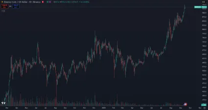 BNB na historickom vrchole