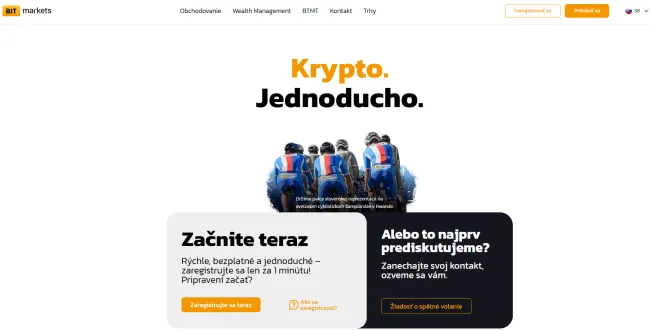 Domovská stránka BITmarkets