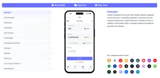 Jednoduchý nákup kryptomien v Best Wallet