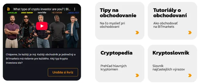 Vzdelávajte sa s BITmarkets