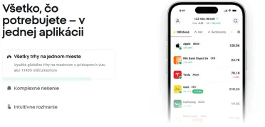 XTB mobilná aplikácia