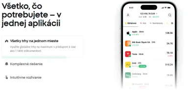 XTB mobilná aplikácia