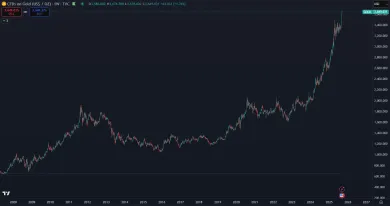 Zlato a jeho historický rast