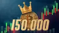 Bitcoin údajne mieri na 150 000 dolárov
