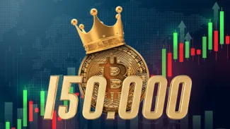 Bitcoin údajne mieri na 150 000 dolárov
