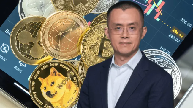 Changpeng Zhao o meme coinoch