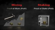 Cloud mining vs. staking