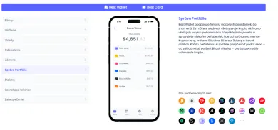 Ekosystém Best Wallet na správu portfólia