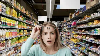 Falošná potravina v regáloch obchodov