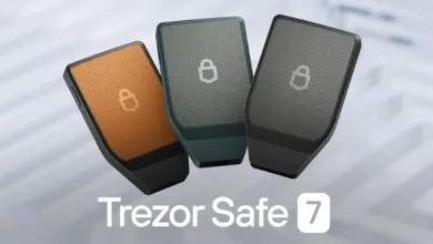 Kryptopeňaženka Trezor model Safe 7