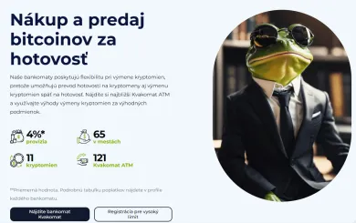 Kvakomat v číslach