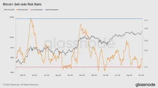 Metrika sell-side risk ration pre Bitcoin