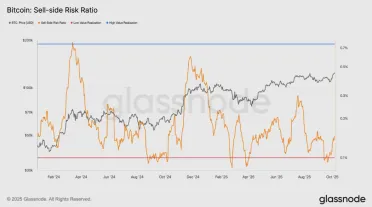 Metrika sell-side risk ration pre Bitcoin