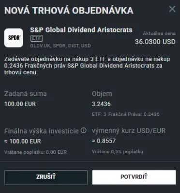 Nákup dividendových aristokratov na XTB
