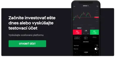 Otvorte si účet na XTB