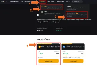 Postup ako sa zúčastniť akcie Bybit