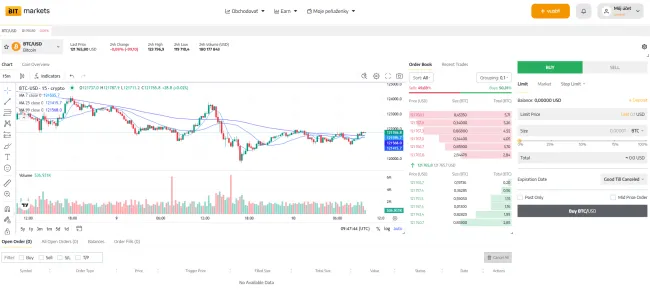 Ukážka obchodovania na počítači