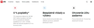 Výhody XTB