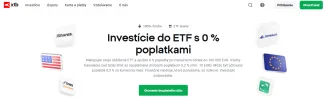 Investujte do ETF zadarmo cez XTB