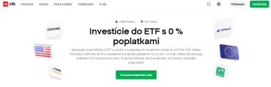 Investujte do ETF zadarmo cez XTB