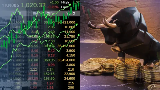 Kryptomena, ktorá rastie počas korekcie