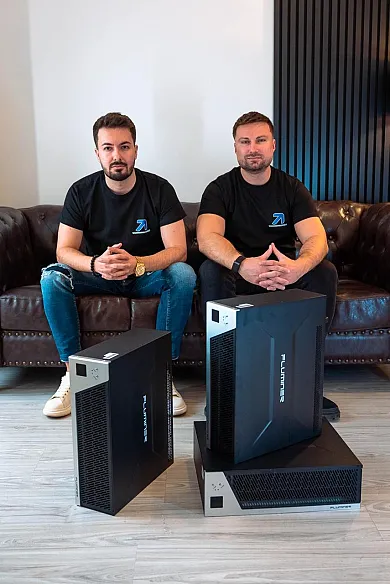 Matúš a Samuel z Ťažba kryptomeny SK