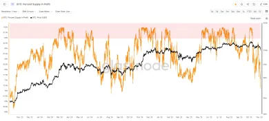 Ponuka Bitcoinu v zisku padla na ročné minimum