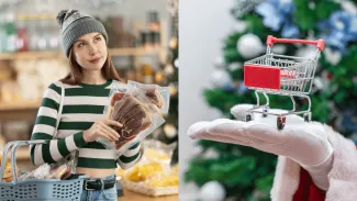 Preplnené obchody a zatvorené pokladne