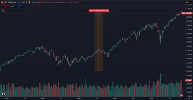Rast S&P 500 za 5 rokov