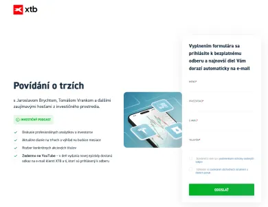 Rozprávanie o trhoch s XTB