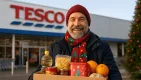 Tesco a jeho potravinová zbierka