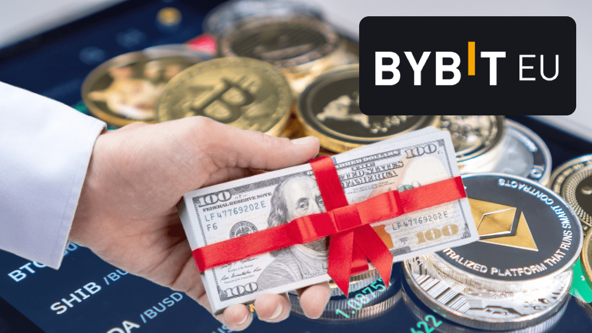 Uvítací bonus 100 USDC od Bybit EU