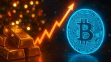 Zlato vs. Bitcoin počas Christmas rally