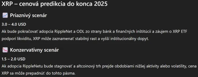 Cenová predpoveď ChatGPT pre XRP