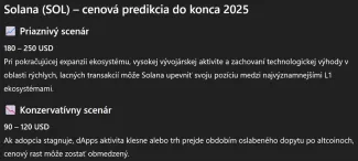 ChatGPT predpovedá cenový vývoj Solany