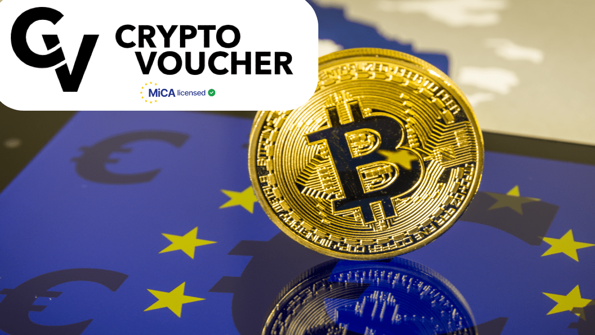 Cryptovoucher získal licenciu MiCA