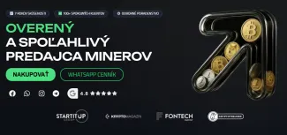 Domovská stránka Ťažbakryptomeny