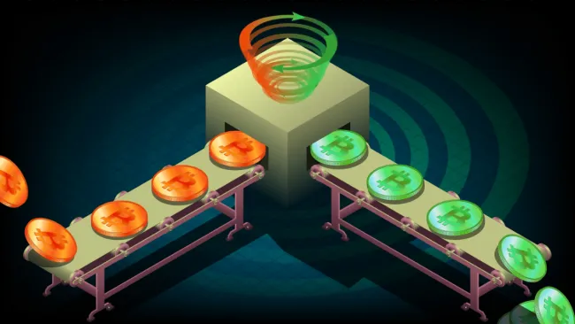 Kryptomixéry slúžia na očistenie kryptomeny