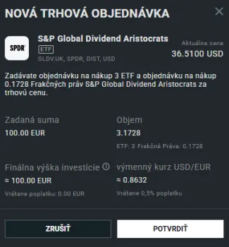 Nákup dividendových aristokratov
