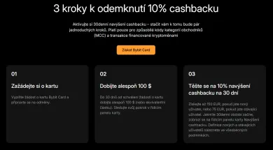 Ako získať 10 % cashback