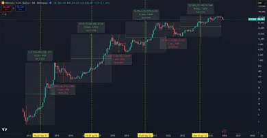 Bitcoin opakuje cykly