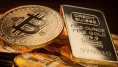 Bitcoin padá voči zlatu