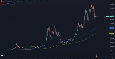 Dlhodobé supportné úrovne pre BTC