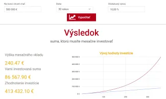 Investovanie na dôchodok 30 rokov
