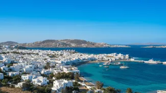 Na Mykonos sa dostanete za pár eur