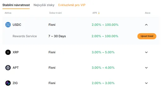 Najvýnosnejší staking na Bybit EU