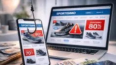 Podvodníci vytvorili falošné sportisimo