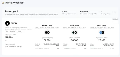 Príklad Launchpoolu na Bybit EU