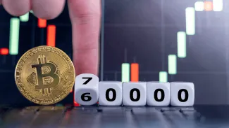 Bitcoin stúpol o 10 000 dolárov za 3 dni