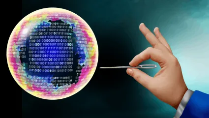 Bublina na trhoch a Bitcoin